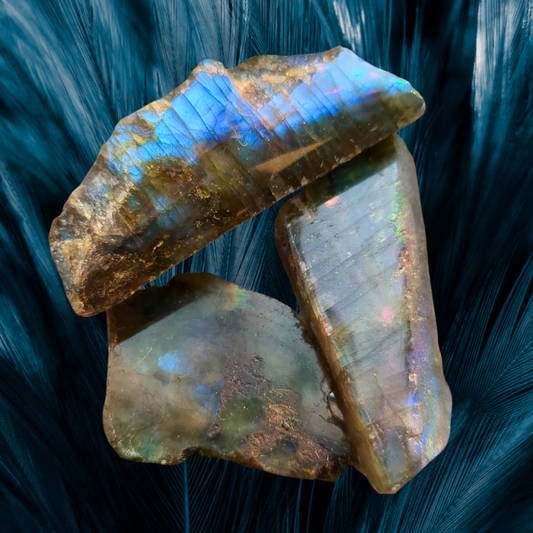 Labradorite Chunk~ Heal from Toxic Relationships, Open to Intuition