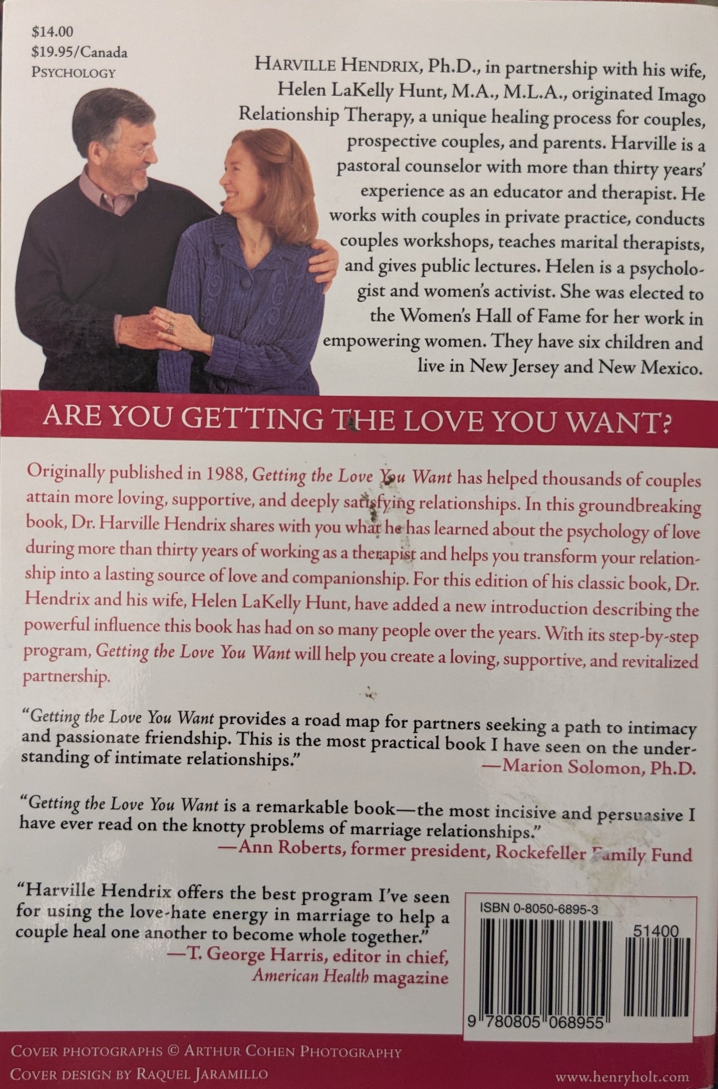Getting the Love You Want a guide for couples